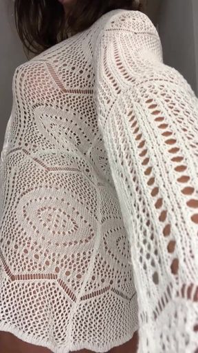 Librarian Ass Spanking,Spreading Tease and Quick Boob Play