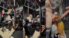 happy wildd kinkmas day 10 gym workout facial