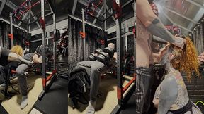 happy wildd kinkmas day 10 gym workout facial