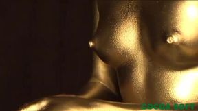 Gold paint