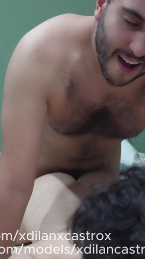 Must-see moment from &quot;Cute gay creampie ends up fucked by his friend after arriving from the party&quot;
