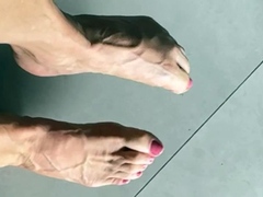Mix of Foot Fetish clips from Amateur Trampling