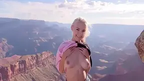 Eva Elfie - Public Sex In The Grand Canyon