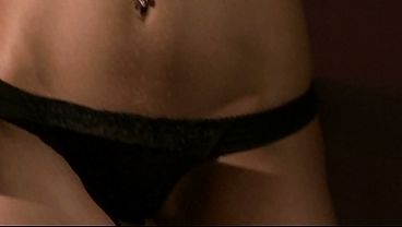 European couple enjoys a steamy lingerie session with a focus on blowjobs