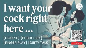 ASMR Audio Porn: Couple Fucks Outdoors at Picnic in Public Park - Finger Play &amp; Public Sex - Erotic Audio Roleplay for Women