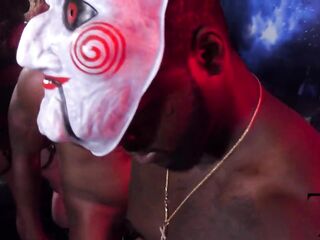 WILD PAWG big beautiful woman AND BBC HALLOWEEN FUCKFEST