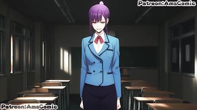 tits blown raw in Hentai Solo Leveling rough sex