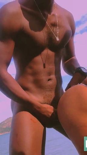 Fucking on the Nudist Beach with My Trans Girlfriend
