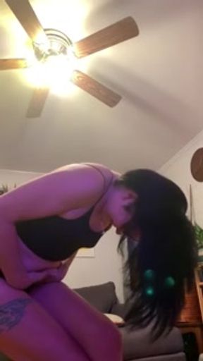 Girl Desperate to Pee on Floor Begs YOU to allow it. POV Desperation pee and bladder torture