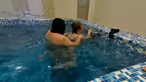 I got fucked in the pool