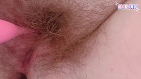 Custom: Fucking My Creamy Hairy Fat Pussy Until I Squirt
