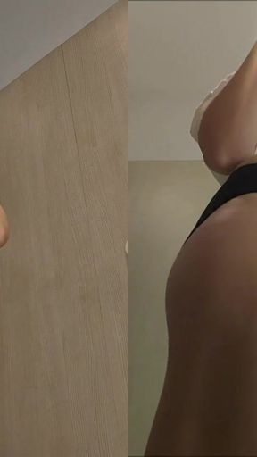 Spectacular moment from &quot;Big Tits in the Changing Room - Watch Me Try On Sexy See-Through Outfits&quot;