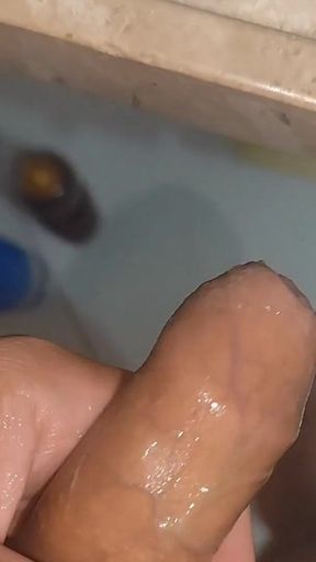 Increasing Phimosis Using Your Own Cum!