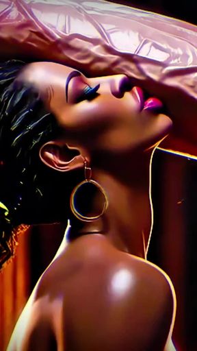 Big Boobs And Ass Ebony Goddesses - White Cock Worship: Dark ASMR &amp; Extreme Contrast (4K AI Animated Porn)   Clip 1