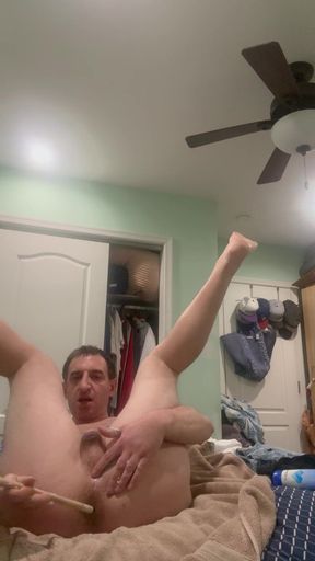 Sissy Fucks His Own Ass