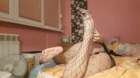 Sexy teasing and fucking on webcam private show