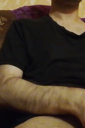 Horny Guy Jerking and Cumming. so Much Thick Cum