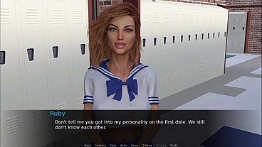 Johannesgaming - update #91 - Futa dating Simulator 3 Ruby is teasing him with her sexy school outfit - Jun 06, 2024