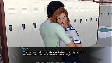 Johannesgaming - update #91 - Futa dating Simulator 3 Ruby is teasing him with her sexy school outfit - Jun 06, 2024