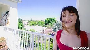 Root Nala Nova Fucked On The Balcony Uhd