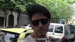 Straight Latino has his first gay bareback experience