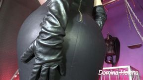 Worship Mistress Helena Locke in Her Tight Sexy Leather