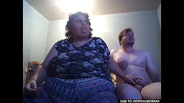hot step mommy handjob and cum on tits happy ending