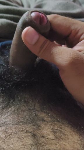 Indian Hairy Pink Cock   Clip 1