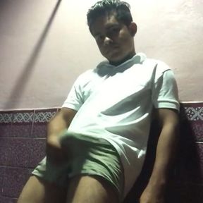 Latin Boy Avrool Jerking Off