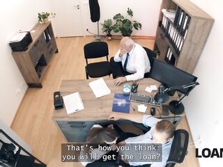 LOAN4K. Excited Mina K is playing impure games with loan manager