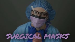 Leela Lapin Shows Off her Surgical Masks and Encourages You to Stroke