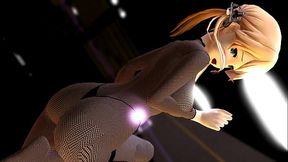 Prinz Eugen Fishnet Sexy Dance - Mirrrrrors MMD by Ariak