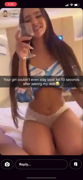 Cheating hubby gets a surprise from hot latina mistress