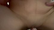 College Girl Rides Dildo | Intense Orgasm | Heavy Breathing