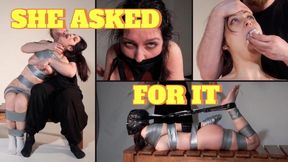 AS HARD AS POSSIBLE! TOTAL BASTINADO BREATH DEPRIVATION