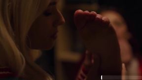 Two teens 18+ Enjoy Eating Their Pussy In The Closet