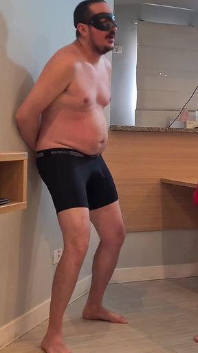 Bear Cop - Silent Gutpunching Arrest