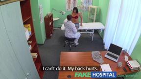 ”Big Boobed MILF Ravished on Examining Table”