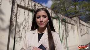 GERMAN SCOUT - Petite Columbian Girl Sofia Smith talk to Casting Fuck at Holiday Trip in Berlin