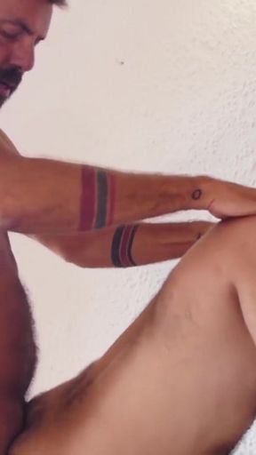 BEARFILMS - Daddy Carlos Verga fucks young bear Ale Tedesco