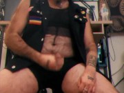 Pup Major | punk puppy jerk off