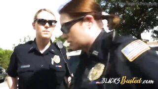 cougar interrogation with big black cock suspect ended up inside hardcore