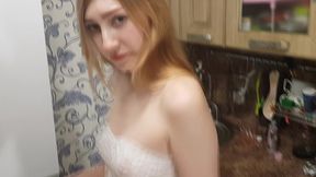 maid stuck in the washer and fucked hard - pussykagelove