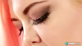 Blonde girl with big ass gets her tits fucked and face cummed on in grand anal theft