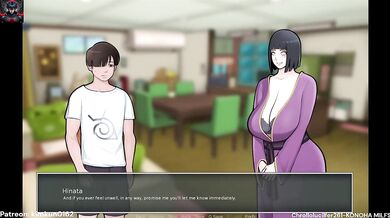 Konoha MILFs ride big dicks in HD cartoon