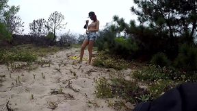 sexo na praia em publico