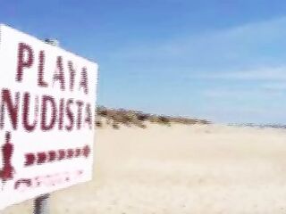 At the Nude Beach with my family