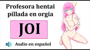 Teachers JOI Hentai Orgy – Steamy Spanish Audiobooks Unleashed