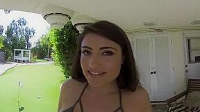 Brunette teen 18+ Vr Porn - Adria Rae