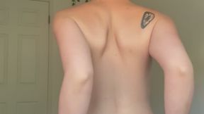 Naked Hairbrush Spanking